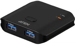 ATEN Switch KVM Aten US4322, 4 x USB, Black (US4322-AT)