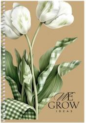 Shkolyaryk Publishing House Spirálfüzet A5 sima 96 lap keményfedeles We Grow vegyes SB966148 (SB966148)