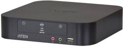 LOGILINK ATEN CS1942 KVM kapcsoló Keretállvány Fekete (AU0062)