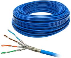 Schrack Cablu S/FTP Cat. 7 cupru Schrack HSKP423PP9, LSOH, Dca-s2, ecranat, albastru, rola 100 m (HSKP423PP9)