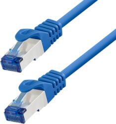LogiLink Patch Cord Logilink C6A096S, S/FTP, Cat. 6a, 10 m, Blue (C6A096S)
