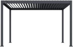 ROJAPLAST ECO Bioklimatikus pergola, acél, 4×3 m, szabadon álló (ECO43)