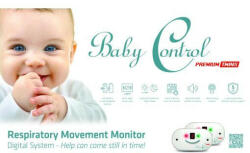 Baby Control Premium TWINS légzésfigyelő készülék 2 gyermek számára - pepita - 64 063 Ft