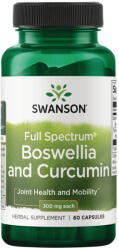 Swanson Boswellia és Kurkuma kapszula - 60db - biobolt