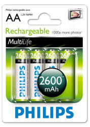 Philips R6B4B260/10 újratölthető elem (R6B4B260/10) - marketworld