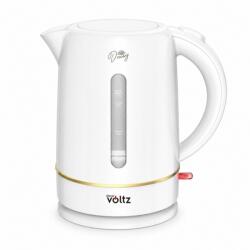 Voltz Oliver Voltz Daisy, OV51230W, 2200 W, 1, 7 liter, Acél fűtőszál, Műanyag, Fehér, Elektromos vízforraló (55OV51230W) - easy-shop
