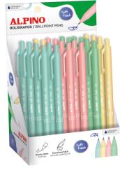 Alpino Pixuri asortate pastel 24 buc/set, Alpino Soft Touch (MS-BB000402)