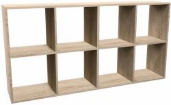 Topeshop MALAX 2X4 SONOMA living room bookcase Raft