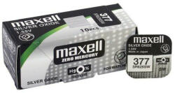 Maxell SR626SW Ezüst-oxid Gombelem - 10 db (Maxell SR626SW)