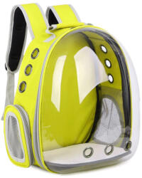  Rucsac Pentru Transport Pisici, GalbenTransparent, 31x42x28 cm