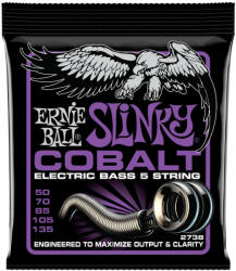 Ernie Ball 2738 Cobalt Power Slinky Bass 5 50-135