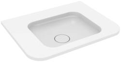 Oltens Hamnes mosdótál 60x46.1 cm négyszögletes beépíthető fehér fényes 40212000 (40212000)