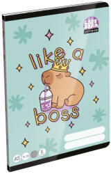 LIZZY Füzet vonalas LIZZYSULI A/5 32 lapos 16-32 2. osztályos Lollipop Capybara (7500168000) - papir-bolt