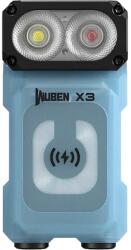 WUBEN Lanternă Wuben X3 Pro Blue + cutie de încărcare din aluminiu - 700 lumeni