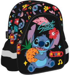 Unipap Disney Stitch Aloha fekete színű ovis hátizsák 29x22x9 cm (679858) - jatekshop