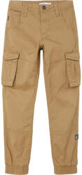 NAME IT Pantaloni băiat, blugi, bej alune, cu buzunare laterale, 116/152 alune/Kelp (144802)