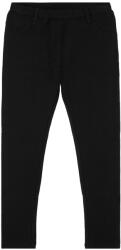 Losan pantaloni de picior fata pufos negru (1495BC)