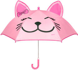 Playshoes Umbrelă fete, roz, pisoi, 70 cm roz/rosu deschis (13F70D)