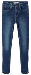 NAME IT blugi skinny pentru fete albastru închis (12876B)