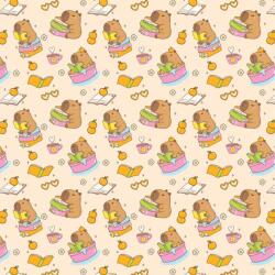 Cardex Capybara mintás csomagolópapír 100x70cm (52421)