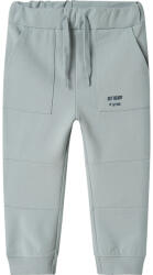 NAME IT Pantaloni trening băieți, gri/albastru inchis, 80/110 gri (14488D)