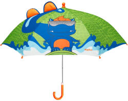 Playshoes dinozaur umbrelă băiat dinozaur verde/albastru (12E111)