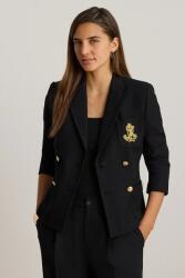 Lauren Ralph Lauren sacou cu două rânduri de nasturi din bumbac cu elastan 9BY2-KZDZW2_99X (200P14021)