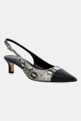 MICHAEL Michael Kors pantofi cu toc stiletto din piele Amara Toe Cap Sling Pump 9BY2-OBDZ31_99X