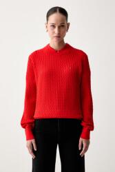 Tommy Hilfiger polo tricotat pentru femei cu bumbac 9BY2-SWDZUM_33X (WW0WW50106)