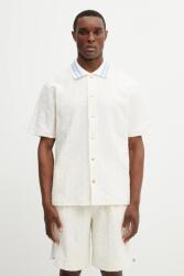 Drôle de Monsieur cămașă din bumbac Monogramme PPY2-KDM04R_01X (J.SH221.CO201.OW)