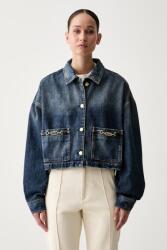 Tommy Hilfiger jachetă scurtă pentru femei din denim 9BY2-KUDZTK_55X (WW0WW50962)