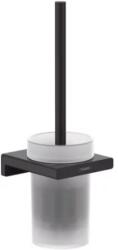 Hansgrohe AddStoris WC feke tartó, falra szerelhető, matt fekete 41752670 (41752670) - benedekszerelveny