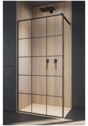 Radaway Modo New Black II Factory Walk-in fekete zuhanyfal 90 átlátszó 389094-54-55 (389094-54-55)
