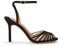 Lauren Ralph Lauren sandale cu toc cui din piele întoarsă Mckayla 9BY2-OBDZSC_99X