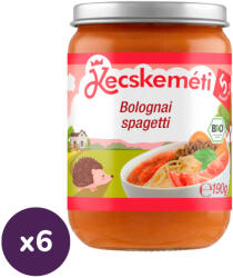 Kecskeméti Bio Bolognai spagetti 5 hó+ (6x190g)