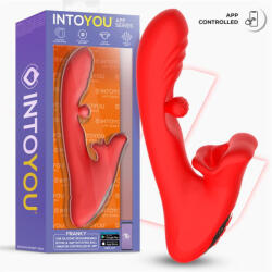 INTOYOU - Franky okos klitoriszágas vibrátor G-pont stimuláló forgógolyóval (APP-os) - ovszer-vasarlas