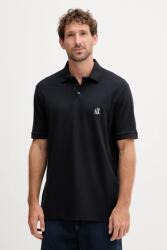 Giorgio Armani pamut póló - sötétkék XL - answear - 19 990 Ft