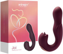 Honey Play Box Box Joi - vibrator rotativ cu stimulare clitoris și punctul G - mov (710022363136) Vibrator