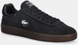 Lacoste velúr sportcipő Baseshot Sneakers - fekete Férfi 40.5