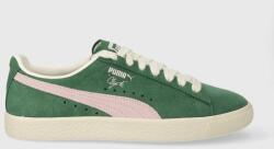 PUMA velúr sportcipő Clyde OG - zöld Női 45