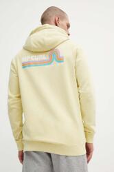 Rip Curl pamut melegítőfelső - sárga M