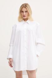 Diesel pamut ruha D-DALIS DRESS - fehér 34