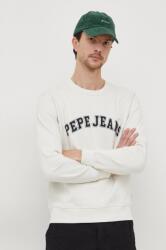 Pepe Jeans pamut melegítőfelső Raven - bézs S