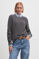 DKNY pamut pulóver - szürke S