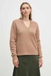 Calvin Klein gyapjúkeverék pulóver - bézs XS - answear - 26 490 Ft