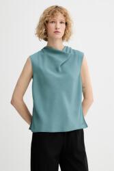 Calvin Klein top női viszkóz - türkiz XS