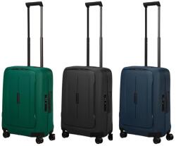 Samsonite ESSENS négykerekű, sötét tónusú csatos kabinbőrönd 55 cm 146909