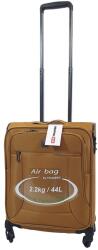 TOUAREG mustár színű négykerekű kis kabinbőrönd AIR6932-Mustár S