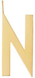 Design Letters aranyozott ezüst medál - arany Univerzális méret - answear - 23 990 Ft