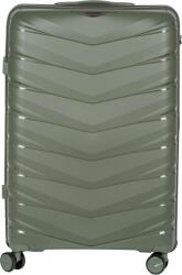 TOUAREG 2024 V bordás, négykerekű nagy bőrönd-Khaki L